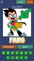 Teen Titans Fan Quiz Poster
