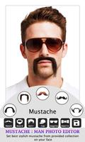 Mooch : Hairstyle Beard & Mustache For Man Face Affiche