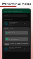 Video to MP3 / Video to Audio screenshot 3