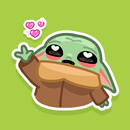Baby Yoda Stickers APK