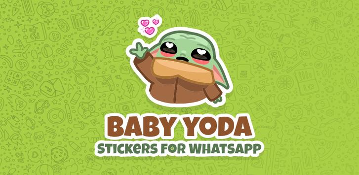 Baby Yoda Stickers | WAStickerApps poster