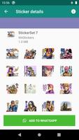 Anime JoJo Sticker Packs capture d'écran 3