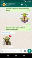 Master Yoda Stickers capture d'écran 3