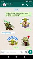 Master Yoda Stickers capture d'écran 1