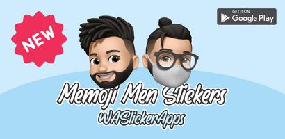 Poster Men Memoji Sticker Packs HD