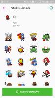 WAStickerApps - Cute Stickers Pack for Whatsapp تصوير الشاشة 3