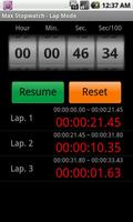 Max Stopwatch Cartaz