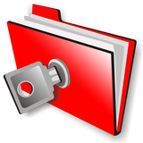 Red Note - notes with password icon