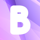 B : Simple icône
