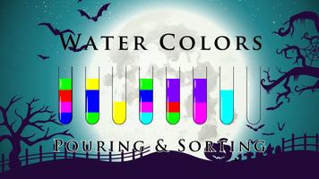 Water Color Sort Puzzle ポスター