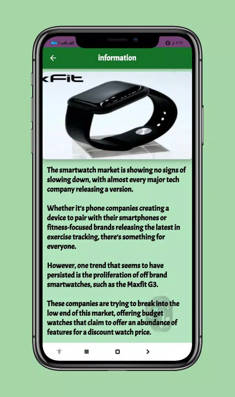 Maxfit G3 smart watch Guide安卓版应用APK下载