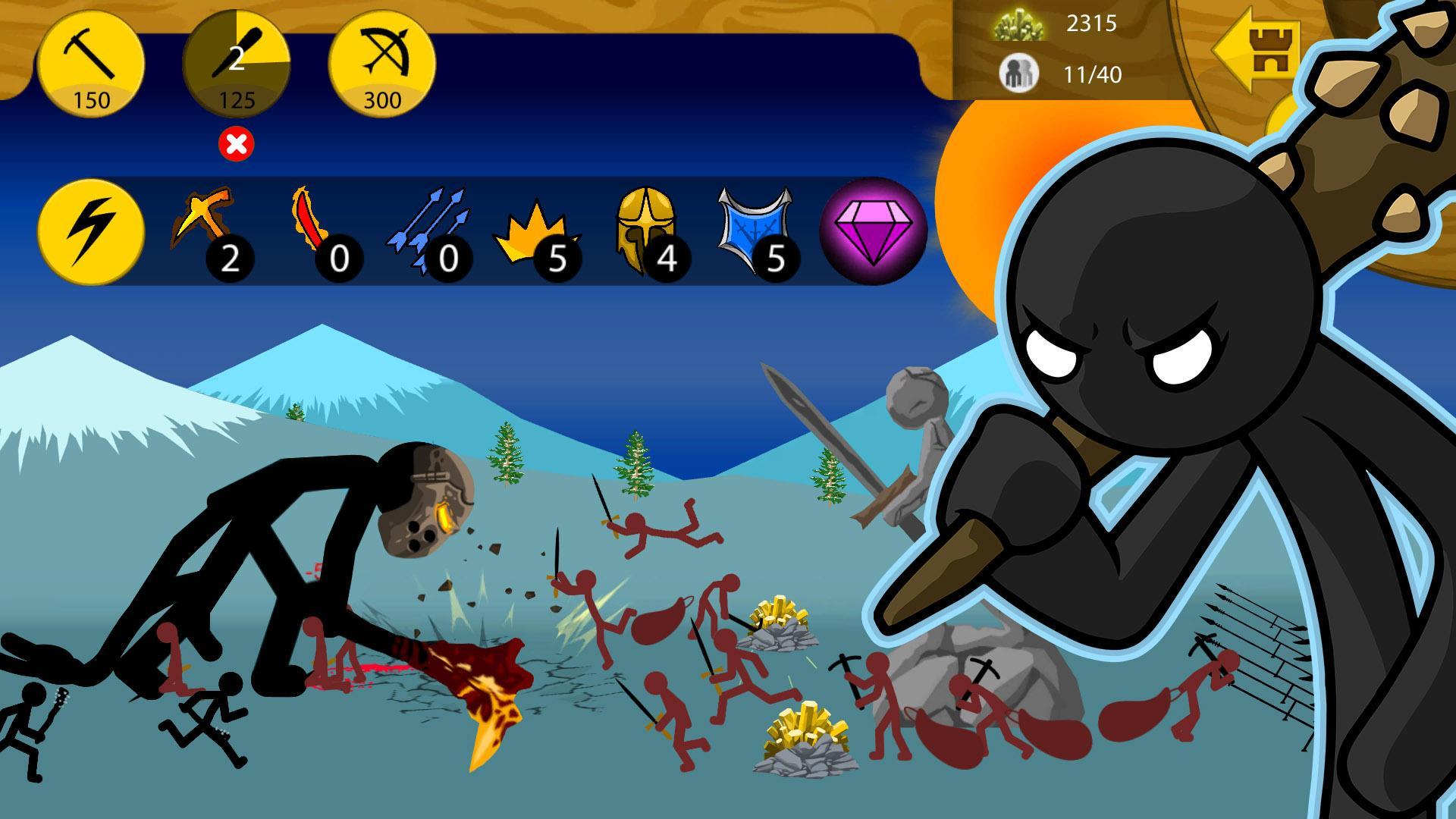 Stickman игра алмазы