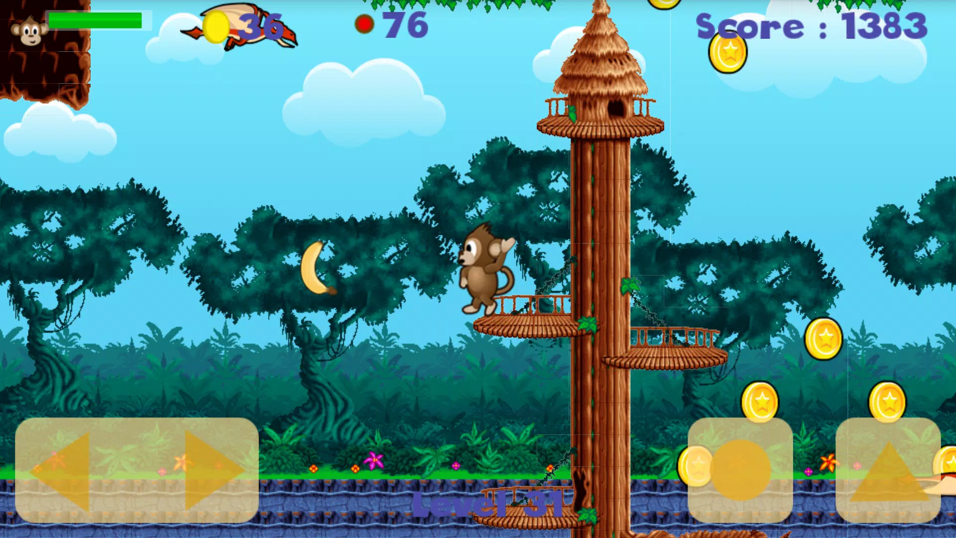 Super Macaco Saltador: Banana APK (Android Game) - Baixar Grátis