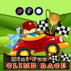 Mini Fun Climb Car Racing Game icône