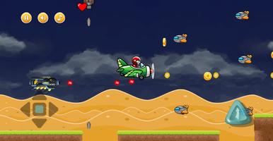 Space Fly-Aiplane Shooter Game screenshot 1