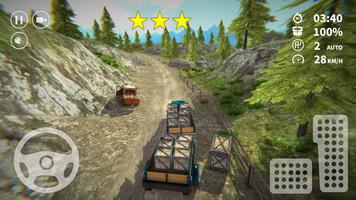 Cargo Truck Simulator: Offroad imagem de tela 1