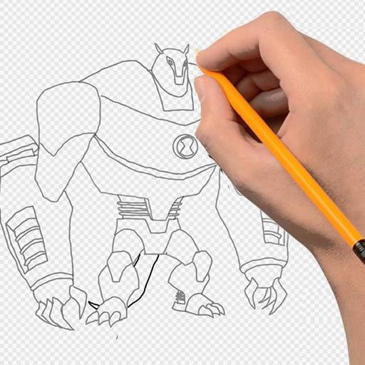 How to draw Ben 10 Aliens