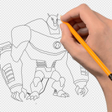 How to draw Ben 10 Aliens иконка