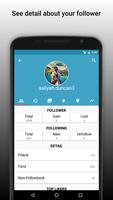 Follower Analyzer স্ক্রিনশট 1