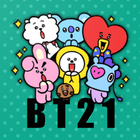 Cute BT21 Live Wallpapers 图标