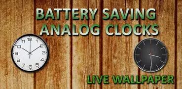 Battery Saving Analog Clocks