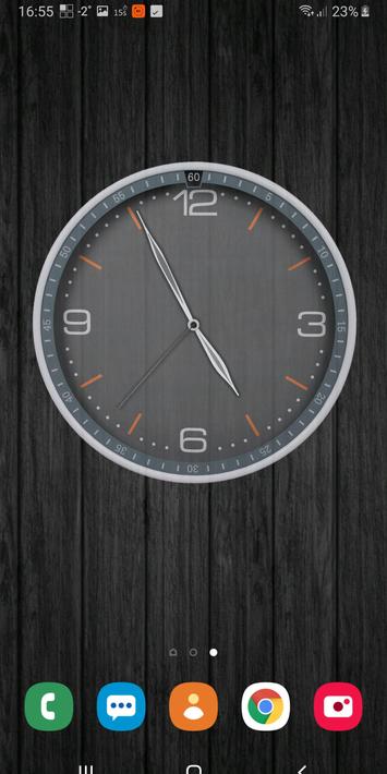 Battery Saving Analog Clocks Live Wallpaper screenshot 4