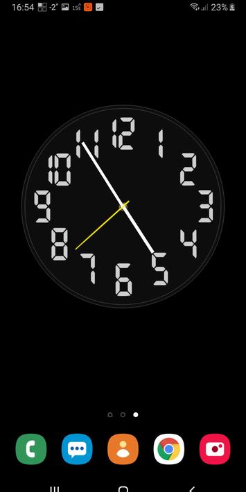 Battery Saving Analog Clocks Live Wallpaper screenshot 5