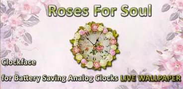 Roses For Soul Clockface