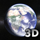 Earth Planet 3D Live Wallpaper icône