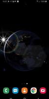 Earth Planet 3D Live Wallpaper اسکرین شاٹ 1