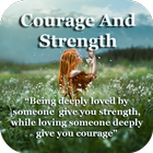 Courage And Strength Quotes icône