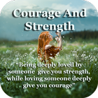 Courage And Strength Quotes Zeichen