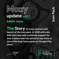 Moxy Icon Pack capture d'écran 1