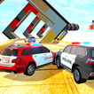 Mega Ramp Police Car Stunt 202
