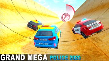 Mega Ramp Police Car Stunt 202 Affiche