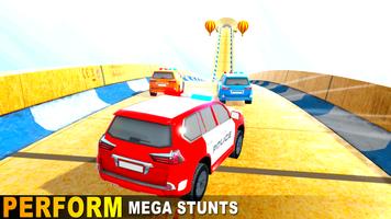 Mega Ramp Police Car Stunt 202 capture d'écran 3