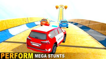 Mega Ramp Police Car Stunt 202 captura de pantalla 3