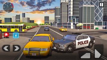 Police Car Driving Chase City  captura de pantalla 2
