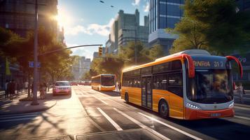 Bus Simulator PVP Driving Game تصوير الشاشة 1