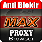MAX-Proxy Browser Anti Blokir icône