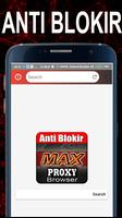MAX-Proxy Browser Anti Blokir capture d'écran 1