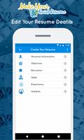 Resume Maker capture d'écran 2