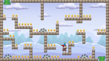 Super Aldo's World: Jungle Run تصوير الشاشة 1