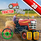 New Tractor Drive Simulator 3d- Farming Game 2020 icon