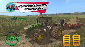 Mengendarai Traktor 3d: Pertanian Muatan Simulator poster
