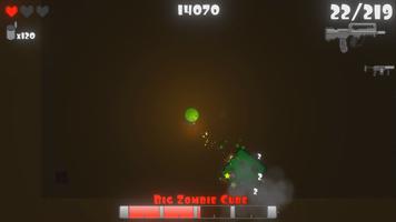 Zombie Cubes 2 screenshot 1