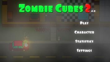 Zombie Cubes 2 captura de pantalla 2