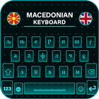 Macedonian keyboard 2019,Macedonian English keypad icon