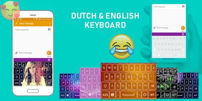 Dutch Keyboard 2019, Photo Keyboard with Emoji poster