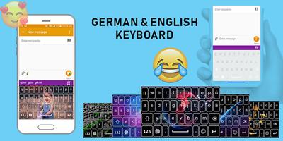German Keyboard poster